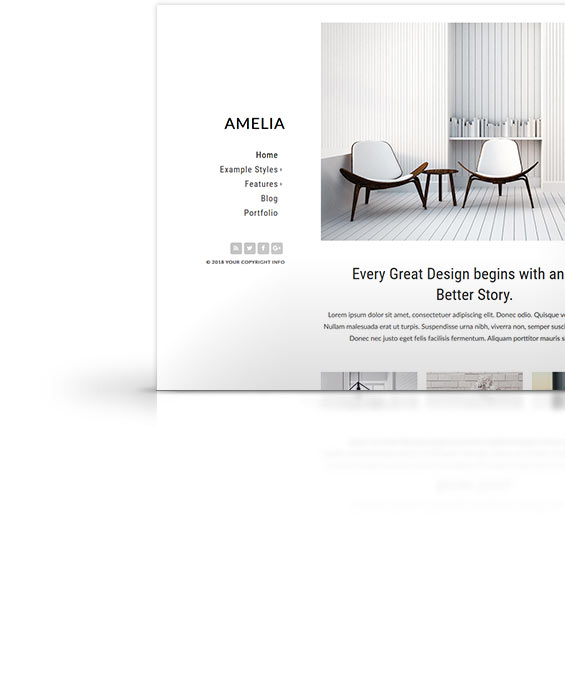 Amelia Joomla Template