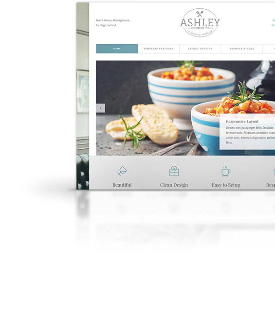 Ashley Joomla Template