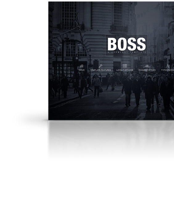Boss Joomla Template
