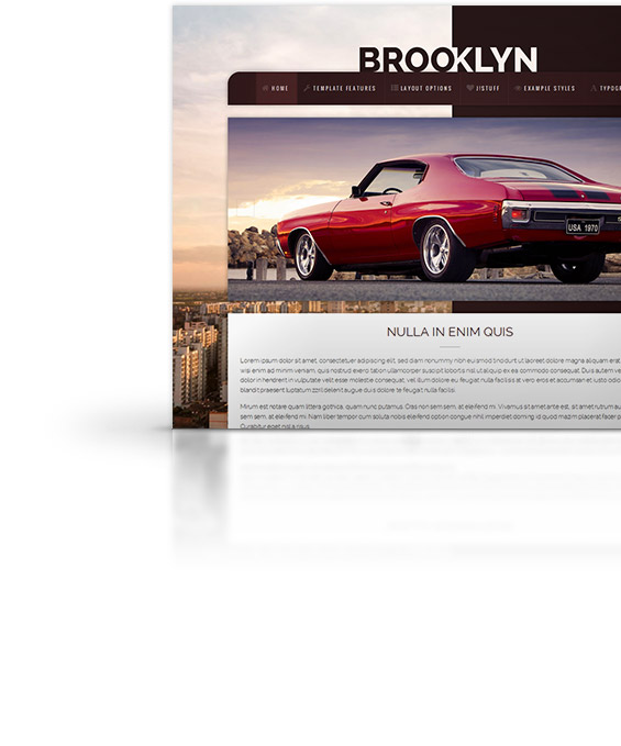Brooklyn joomla template