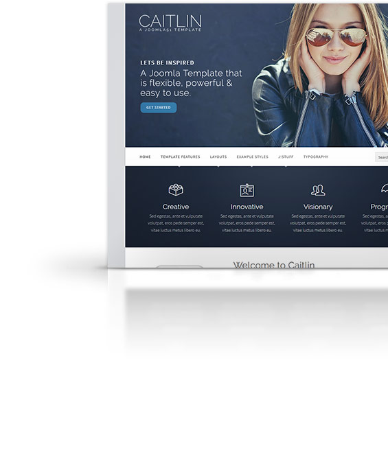 Caitlin Joomla Template