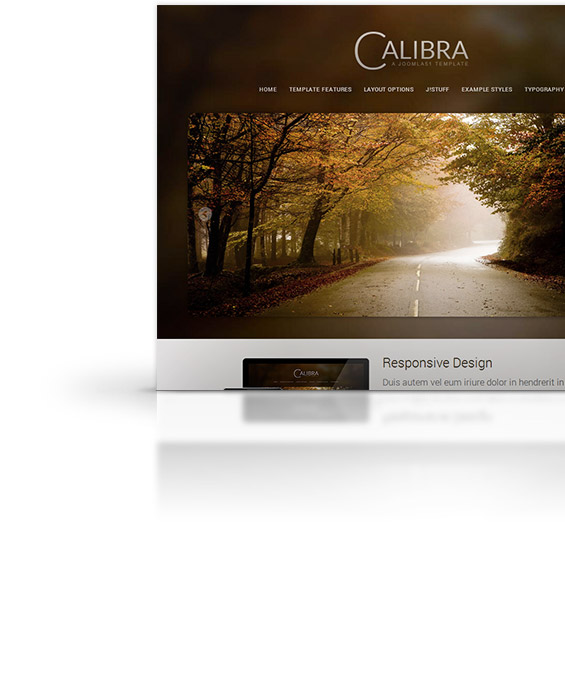 calibra joomla template