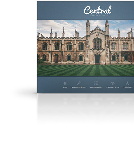 Central Joomla Template
