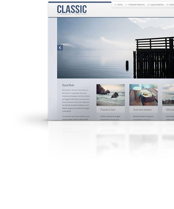 Classic Joomla Template