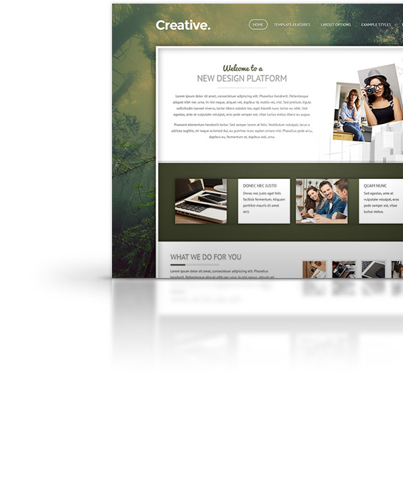 Creative Joomla Template