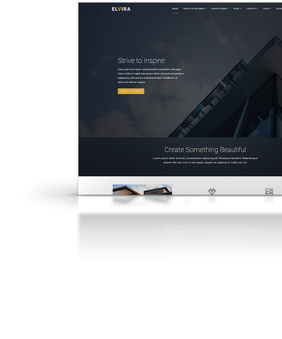 Elvira Joomla Template