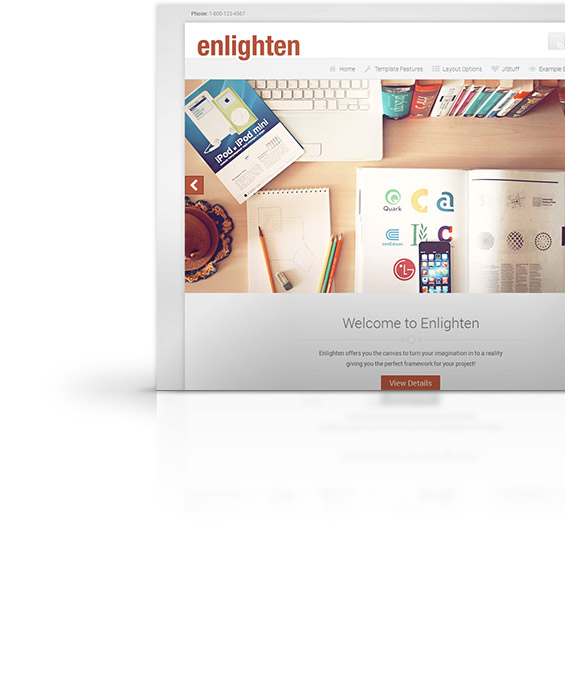 Enlighten Joomla Template