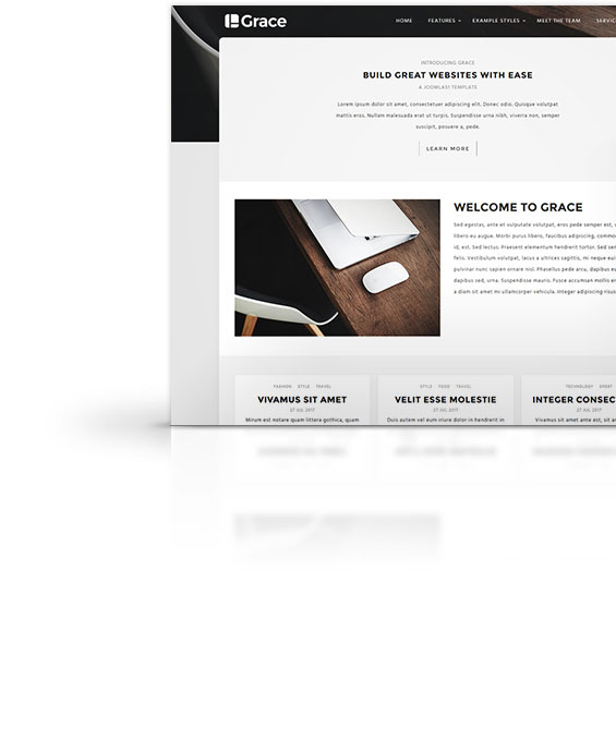 Grace Joomla Template