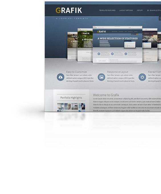 Grafik Joomla Template
