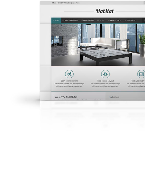 Habitat Joomla Template