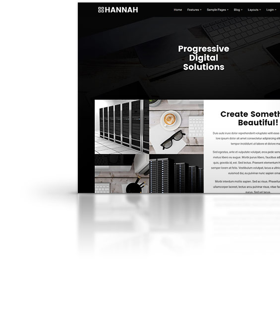Hannah Joomla Template