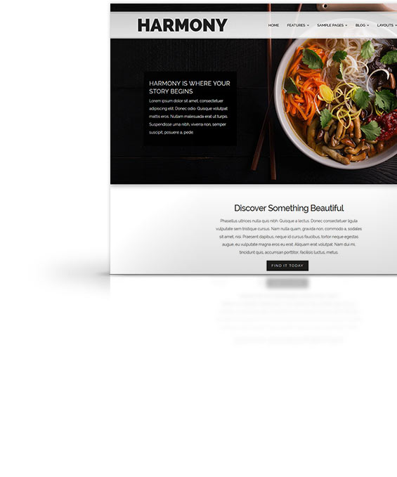 Harmony Joomla Template