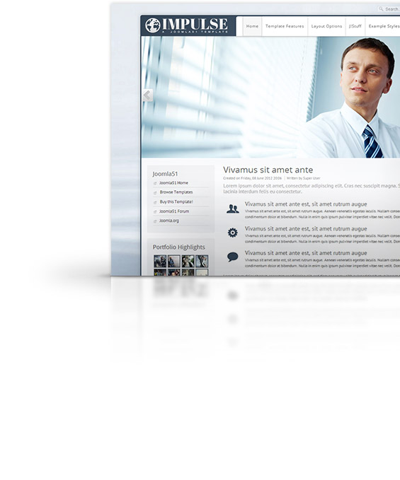 Impulse Joomla Template