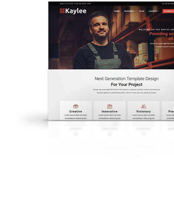Kaylee Joomla Template