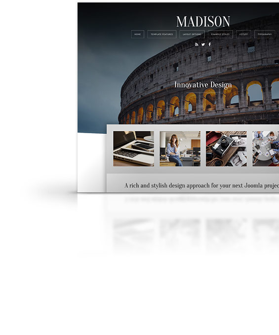 Madison Joomla Template