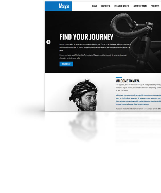 Maya Joomla Template
