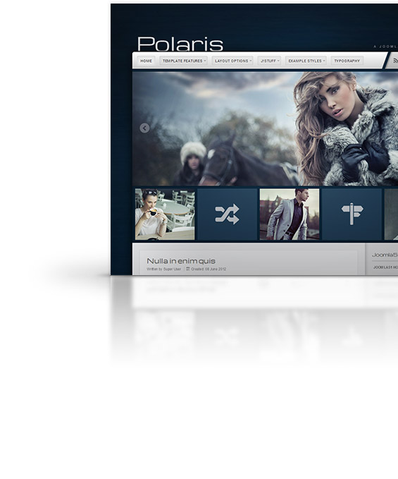 polaris joomla template