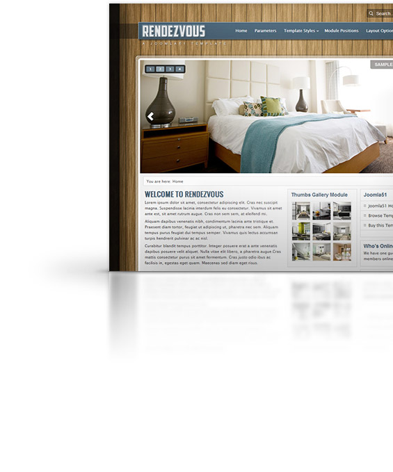 Rendezvous Joomla Template