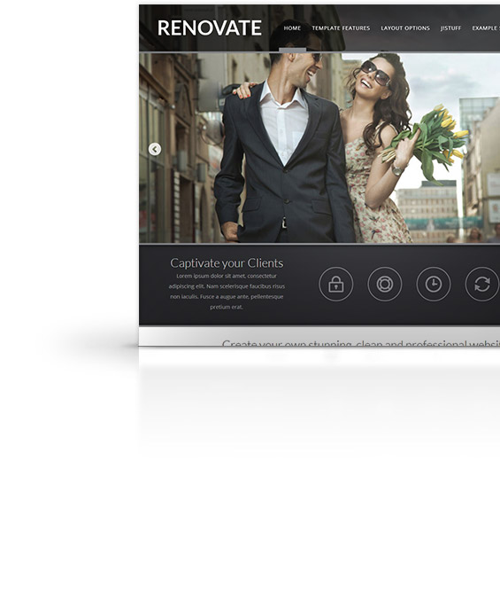 renovate joomla template