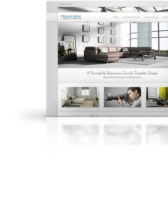 Resonate Joomla Template