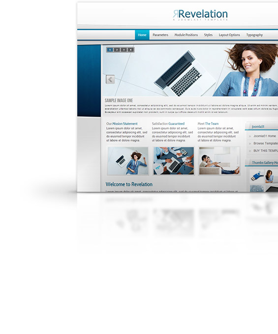 Revelation Joomla Template