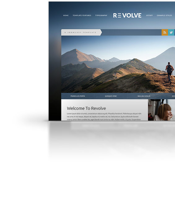Revolve Joomla Template