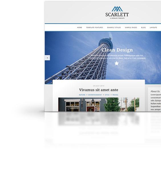 Trinity Joomla Template