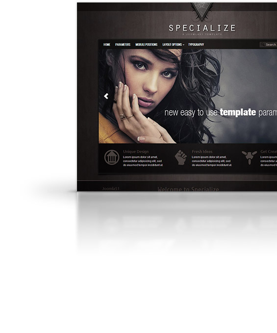 Specialize Joomla Template