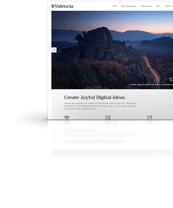 Valencia Joomla Template